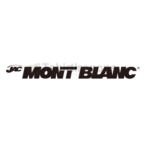 Mont Blanc T-shirts Iron On Transfers N2864 - Click Image to Close